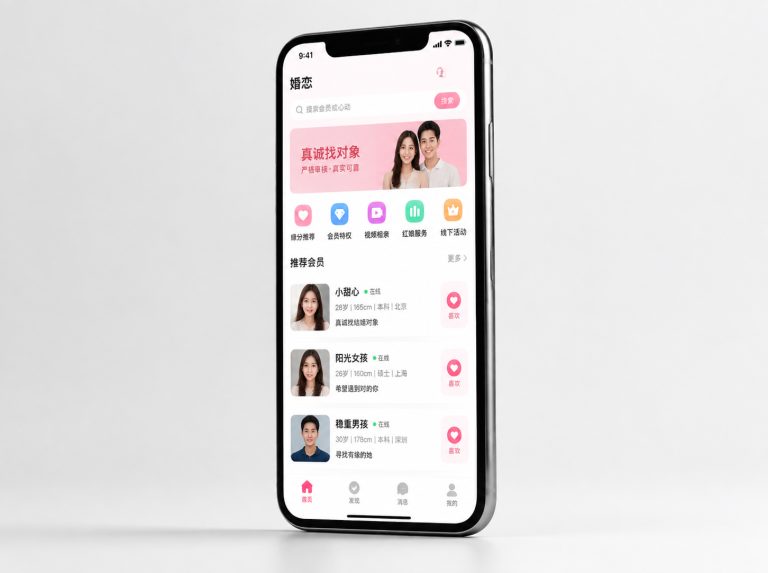淮北婚恋APP与手机H5网站